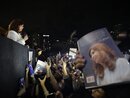 Cristina, la lluvia y la gente