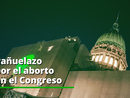 Pañuelazo por el aborto en el Congreso