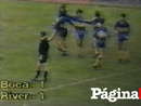 Boca local de River en cancha de River, insólito pero cierto