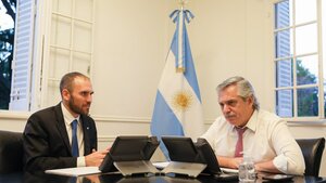 Guzmán y Alberto Fernández enfrentan la etapa final del tire y afloje con el FMI.