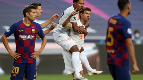 El Barcelona no entendió que no podía nadar como siempre. (Fuente: AFP)