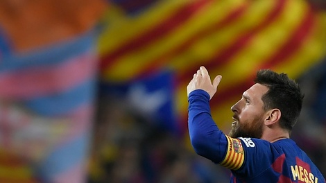 El conflicto expuso la imagen más humana de Lionel Messi. (Fuente: AFP)