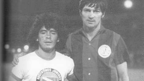 Maradona, con 17 pirulos, y Fischer, con 34.