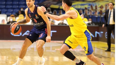 Laprovittola jugó el jueves ante el Maccabi Tel Aviv en la Euroliga.