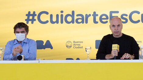 El jefe de Gobierno porteño, Horacio Rodríguez Larreta, y su ministro de Salud, Fernán Quirós, fueron denunciados penalmente por haber presuntamente privatizado la campaña de vacunación en la Ciudad.