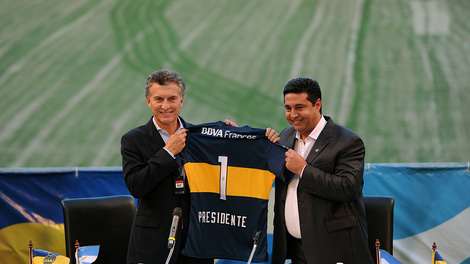 Otros tiempos: cuando Macri y Angelici creían que el poder en Boca era eterno.