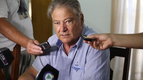 Carlos Fascendini, presidente de la UCR santafesina. (Fuente: Prensa de Gobernación)