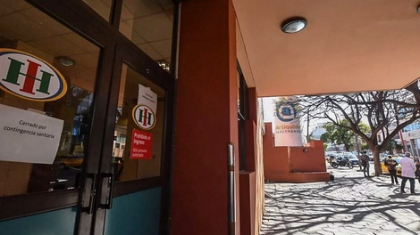 El Hospital Italiano, en el barrio General Paz, al noreste del centro histórico cordobés.