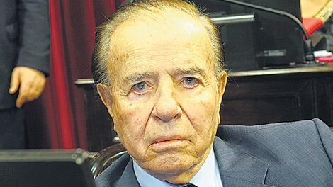 Carlos Menem internado con sospecha de Coronavirus.