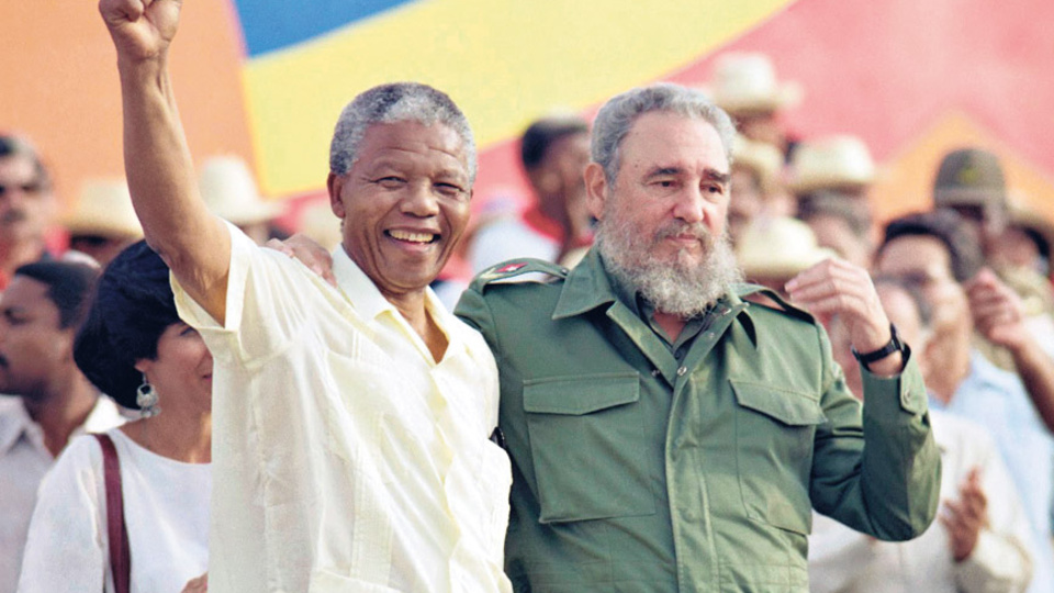 Mandela: “En la historia de Africa no existe otro caso de un pueblo que se haya alzado en defensa de uno de nosotros”.