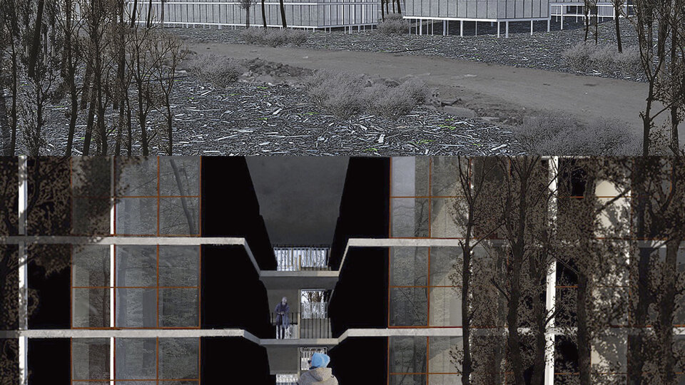 Dos propuestas para desarrollos urbanos en Ushuaia, que muestran la flexibilidad de la tecnología propuesta. Utilizando recursos ya disponibles y una escala industrial, se reducen drásticamente los costos y los tiempos reales de construcción.