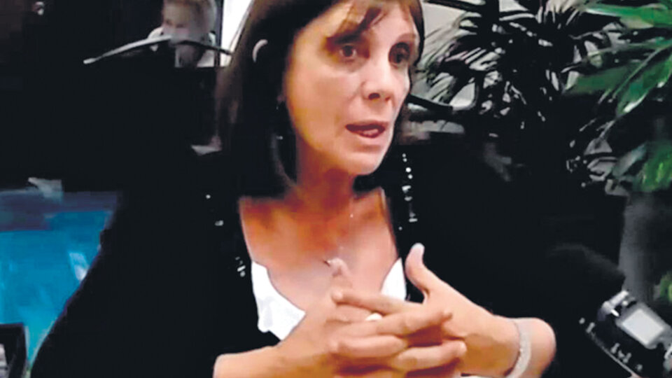 La diputada del FpV María Teresa García denunció el hackeo.