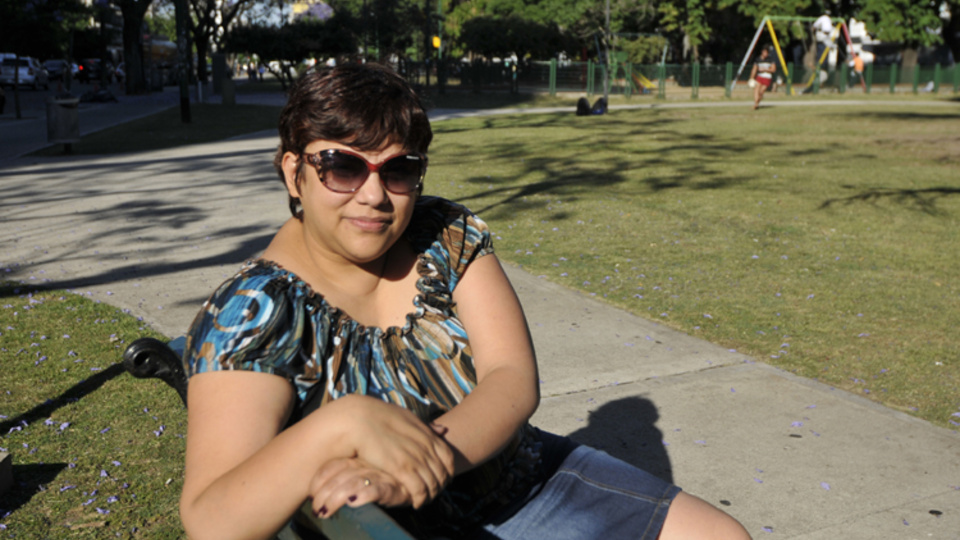 Silvana Corso, directora de la Escuela Media 2 Rumania, que recibe población vulnerable.
