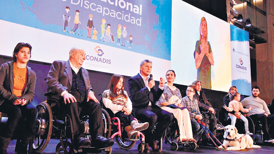 El lanzamiento del Plan Nacional de Discapacidad, en el Centro Cultural Kirchner, el 11 de mayo pasado.