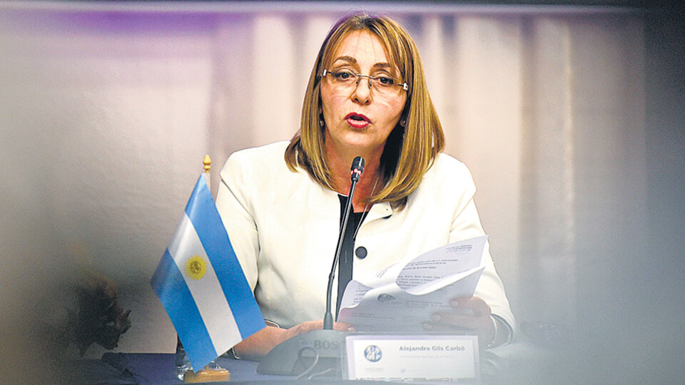 La procuradora general de la Nación, Alejandra Gils Carbó.