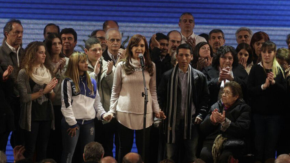 En su discurso en la madrugada CFK ya había cuestionado el "show para el prime time de la televisión".