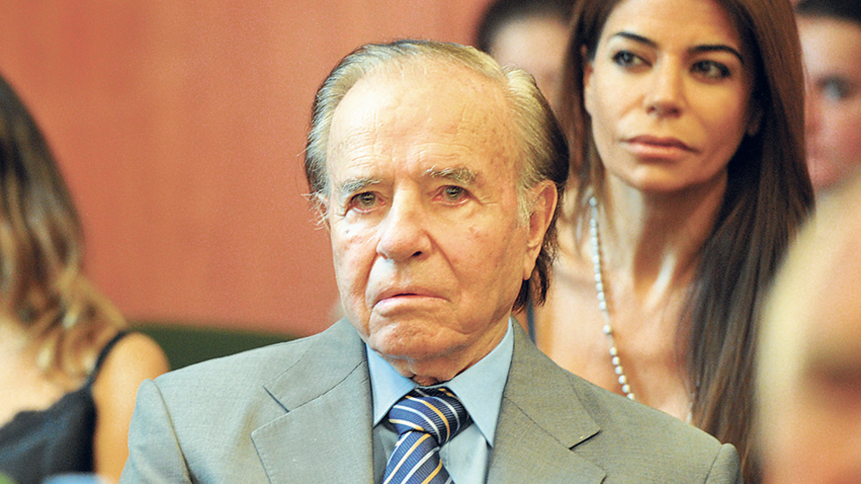 El ex presidente Carlos Menem fue el candidato más votado en las PASO con el 44 por ciento.