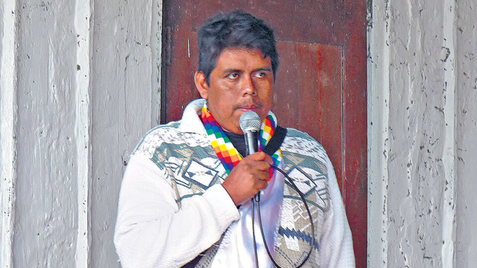 Agustín Santillán inició una huelga de hambre hace 15 días.