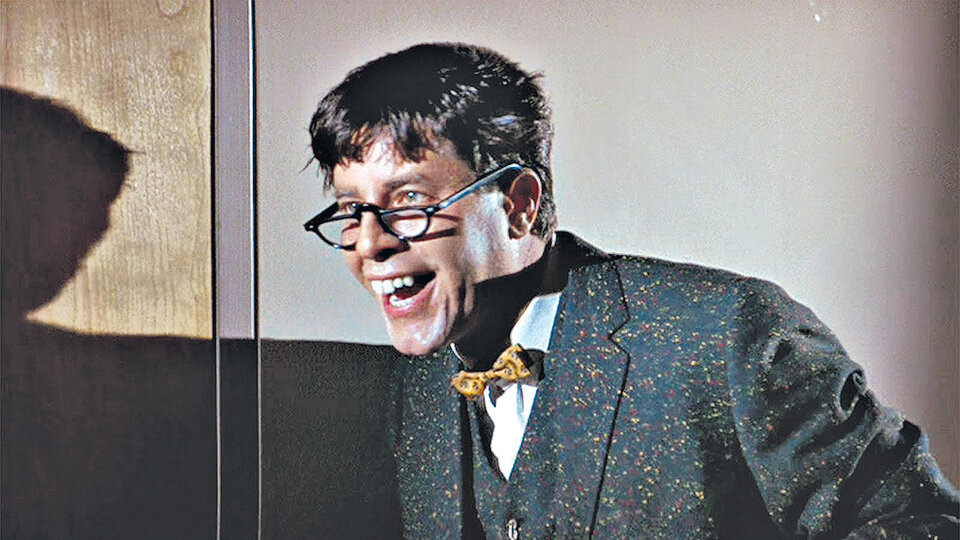 Lewis en El profesor chiflado (1963), variante tragicómica de El caso del doctor Jekyll y Mr. Hyde.