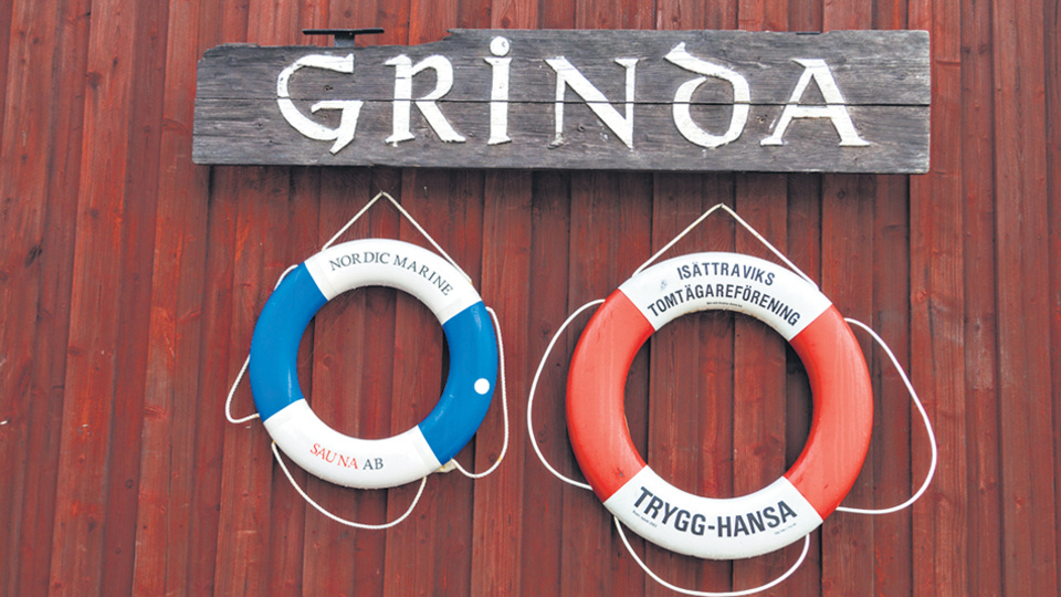 Grinda, a casi dos horas de los muelles de Estocolmo, es una de las islas más visitadas.
