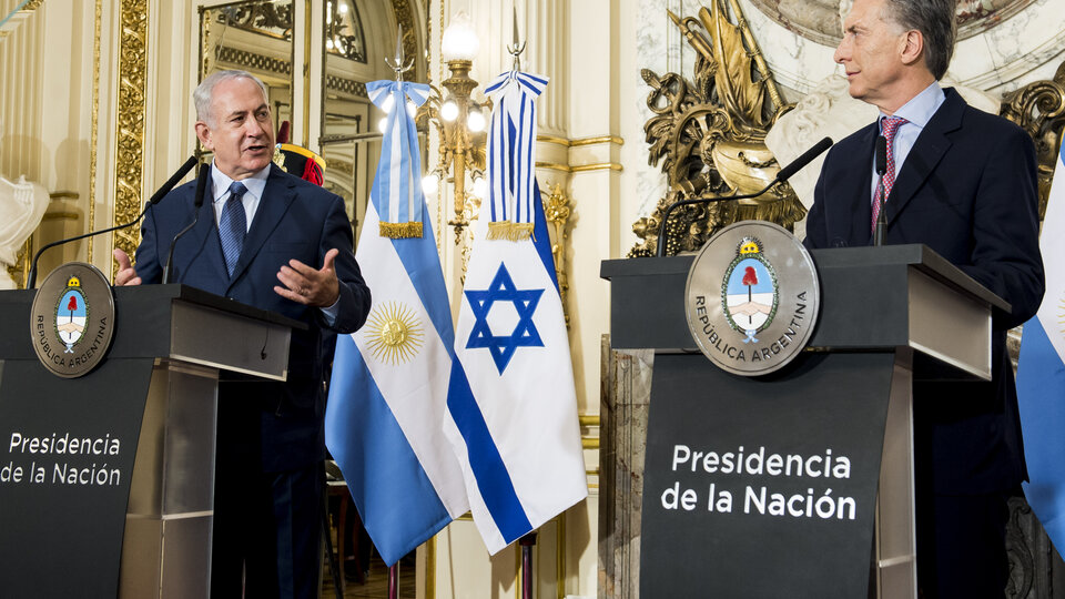 Resultado de imagen para Macri y Netanyahu