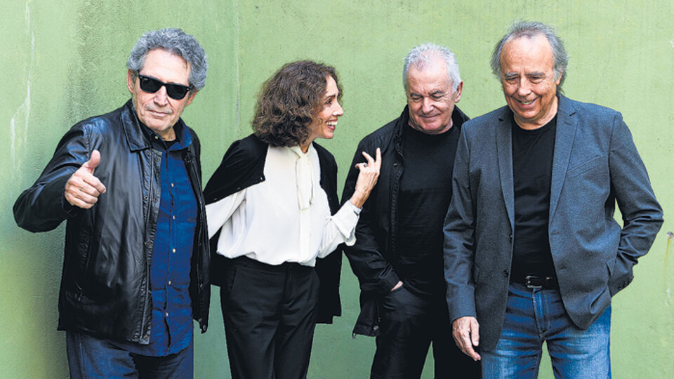 Miguel Ríos, Ana Belén, Víctor Manuel y Joan Manuel Serrat se vuelven a lanzar al ruedo argentino.