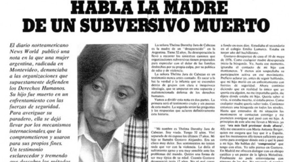 La pata mediática de la dictadura