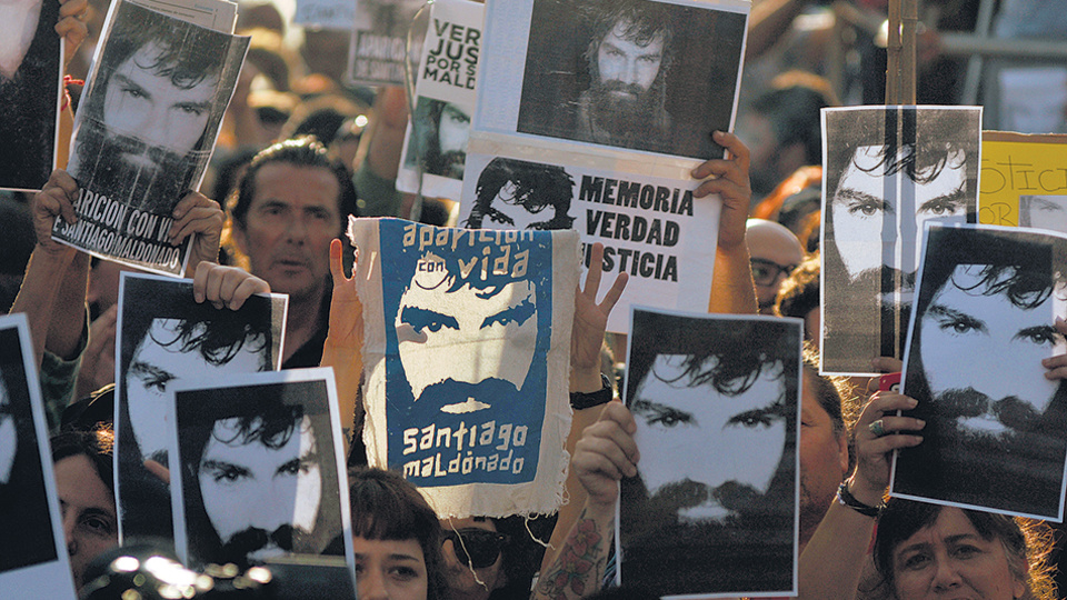 El informe final de la autopsia de Santiago Maldonado aún no fue entregado a las querellas.