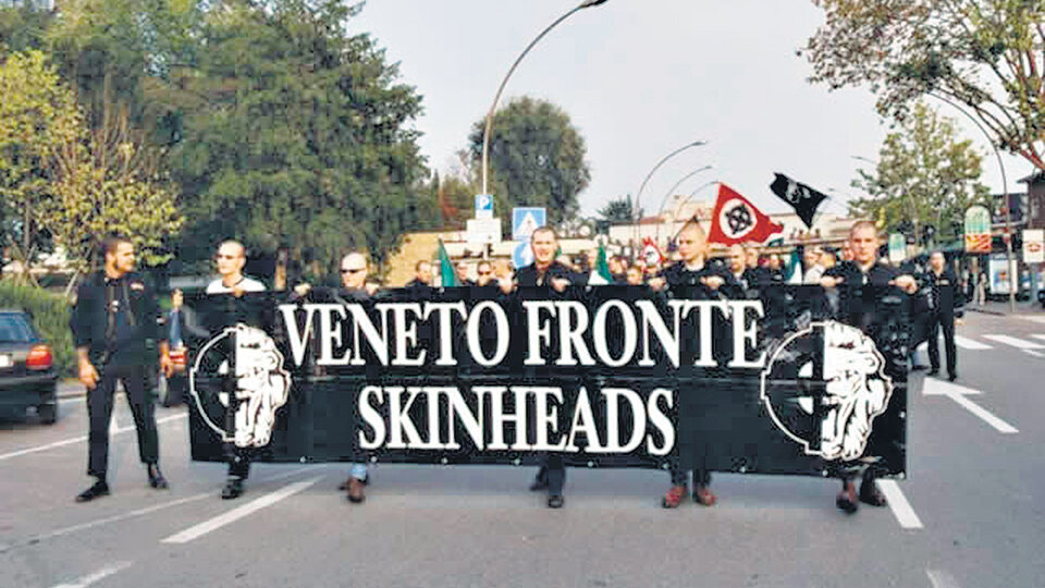 El grupo neonazi Veneto Fronte Skinhead fue noticia hace unos días en la ciudad de Como, al norte de Italia.