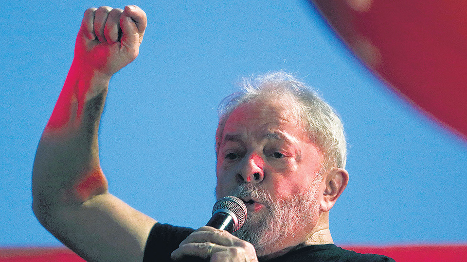 Lula sigue dispuesto a dar batalla hasta lograr vencer la guerra: así lo demostró en el acto realizado en San Pablo.