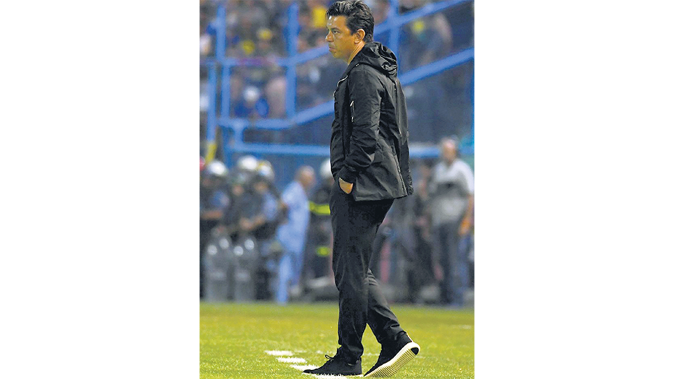 Gallardo, en el Minella.