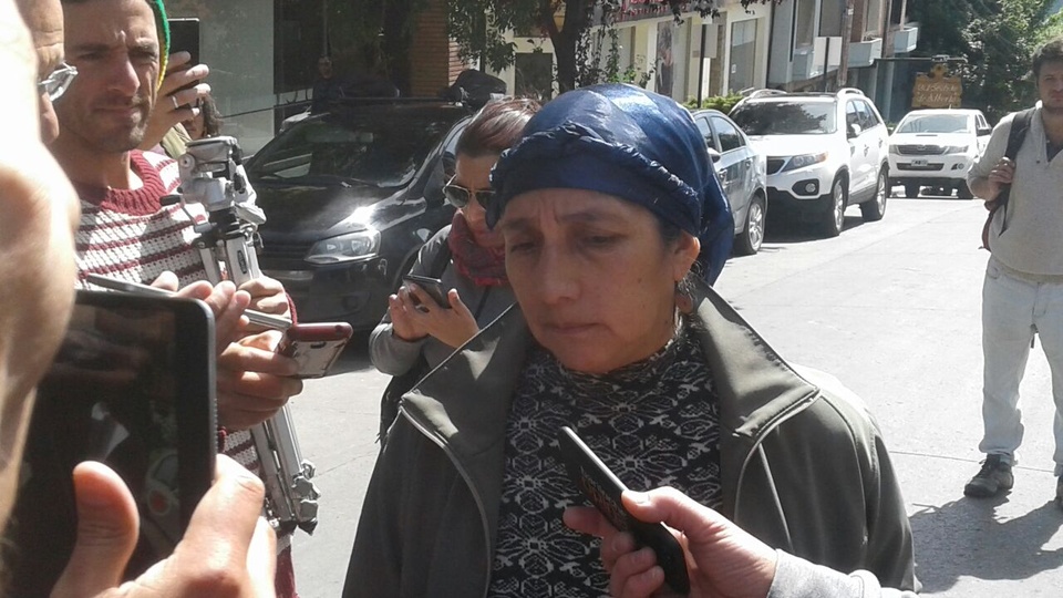 Isabel Huala, madre de Facundo Jones, tras conocerse el fallo.