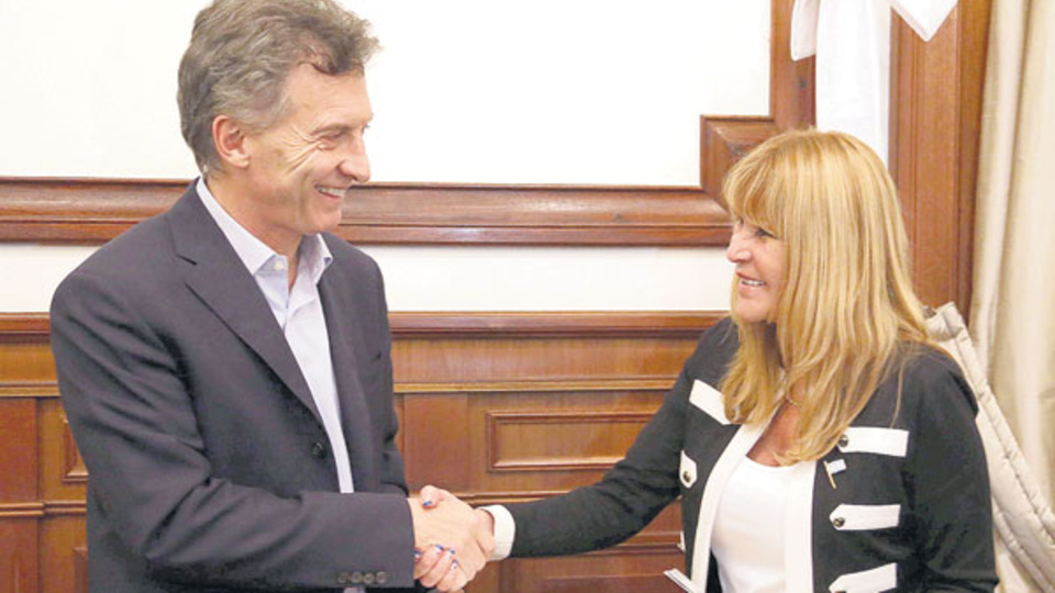 La diputada de Cambiemos Aída Ayala y el presidente Mauricio Macri compartieron actividades en Chaco.