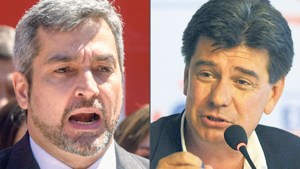 La disputa electoral de hoy se centra en los candidatos Mario Abdo BenÃ­tez y EfraÃ­n Alegre.