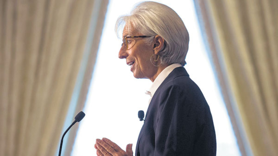 Christine Lagarde, directora gerente del FMI. Con un “stand by excepcional” para Argentina bajo el brazo.