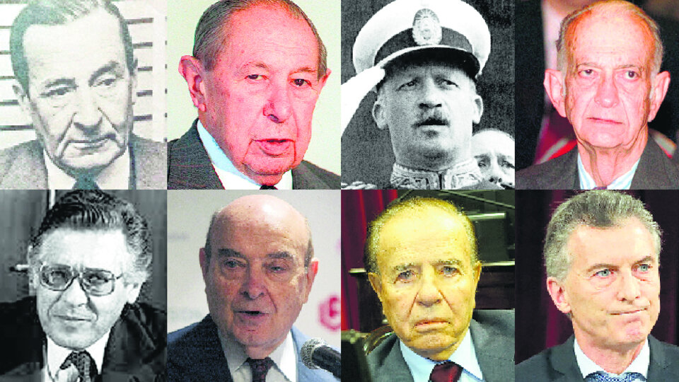 Aramburu, Alsogaray, Onganía, Martínez de Hoz, Sourrouille, Cavallo, Menem y Macri firmaron acuerdos con el Fondo Monetario Internacional.