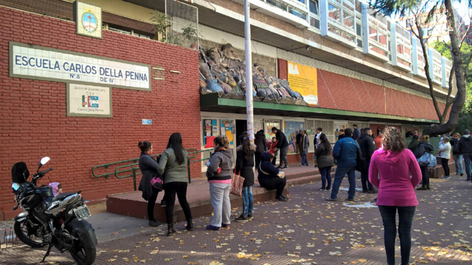 La escuela &amp;quot;Carlos Della Penna&amp;quot;, del barrio de La Boca.
