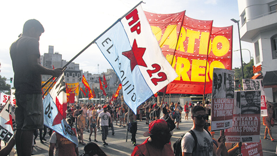 Los partidos de izquierda y gremios clasistas realizarán cortes de ruta y un acto en el Obelisco.
