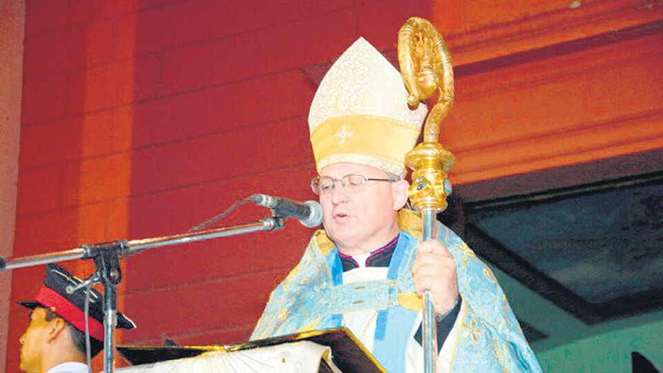 El obispo de Catamarca, Luis Urbanc.