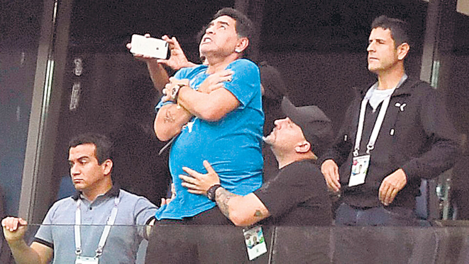 Maradona: no murió durante la Copa.