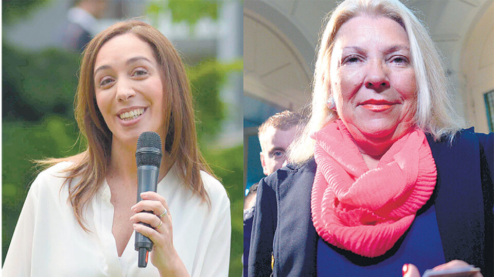 La gobernadora Vidal y la diputada CarriÃ³ quedaron envueltas en las irregularidades.