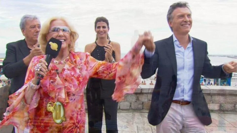 Macri baila con Mirtha Legrand el dÃa que dijo que bajar la inflación era "una de las cosas más simples".