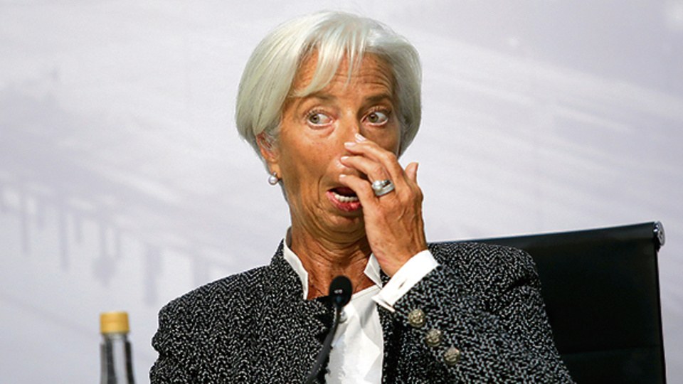 Christine Lagarde, directora gerente del FMI, pieza clave en el entramado político con el gobierno argentino.