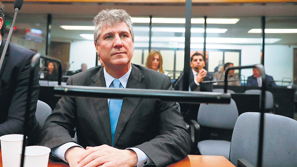Boudou, durante el juicio por Ciccone en el que fue condenado.