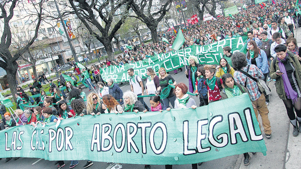 El reclamo por la implementación de la Educación Sexual Integral se escuchó fuerte.