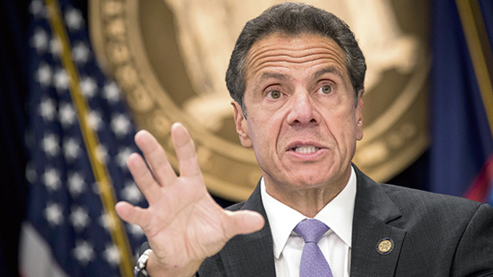 Cuomo, firme candidato a la reelección, de larga carrera polÃtica en el estado de Nueva York.