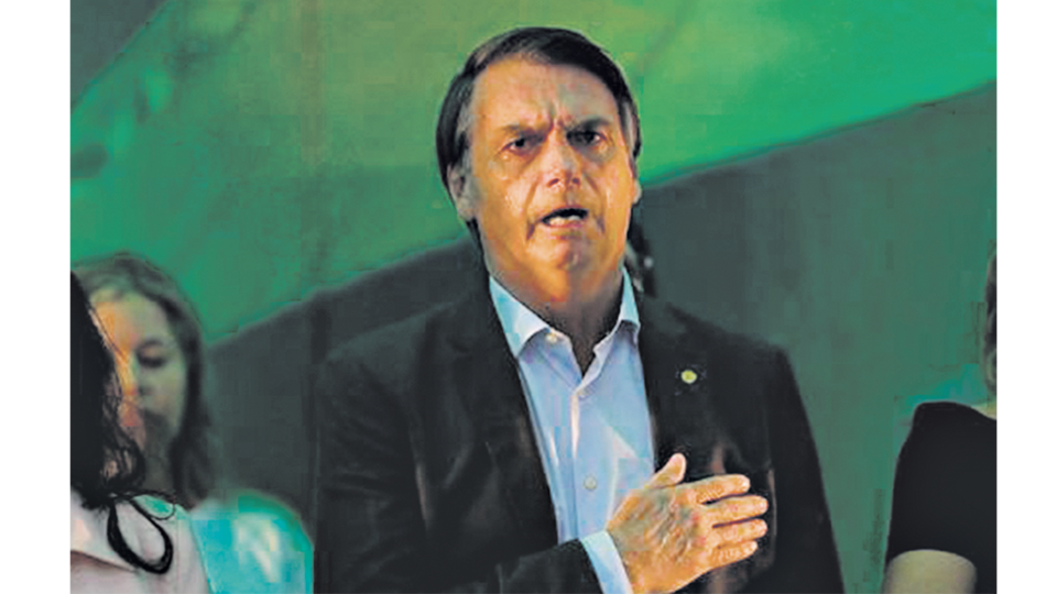 Bolsonaro dijo que el PT sólo puede ganar con fraude y que por lo tanto no aceptará su eventual derrota.