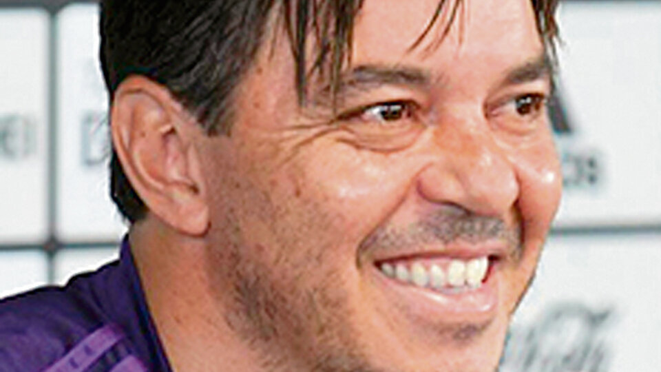 Marcelo Gallardo, DT de River.