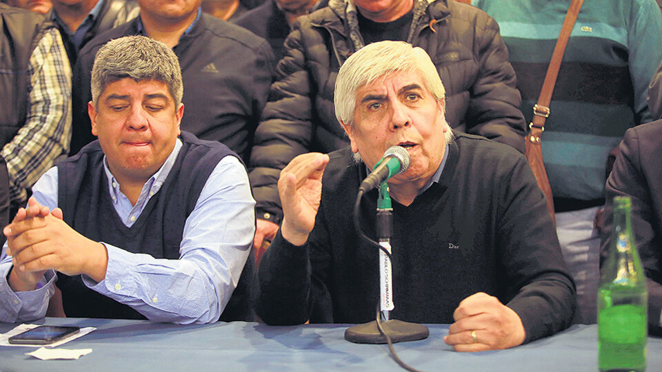 Pablo y Hugo Moyano consideraron el pedido de detención como una forma de “atacar a los trabajadores”.