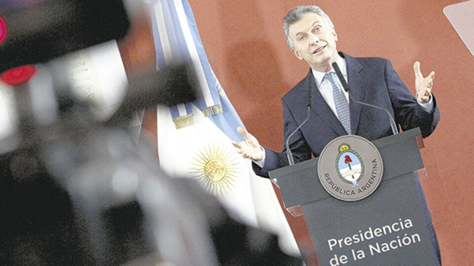Mauricio Macri, presidente de la NaciÃ³n.